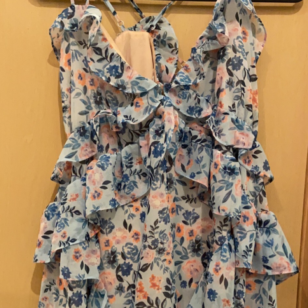 Lovers+Friends Rae dress floral M dress NWT